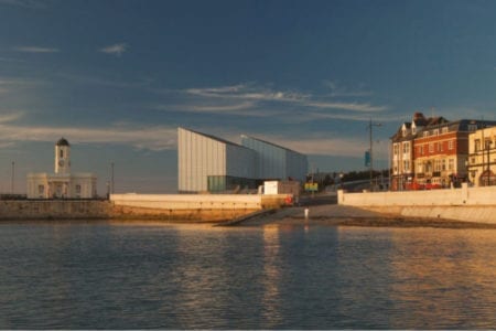 Image of the Turner Contemporary art gallery in Margate, Kent, England